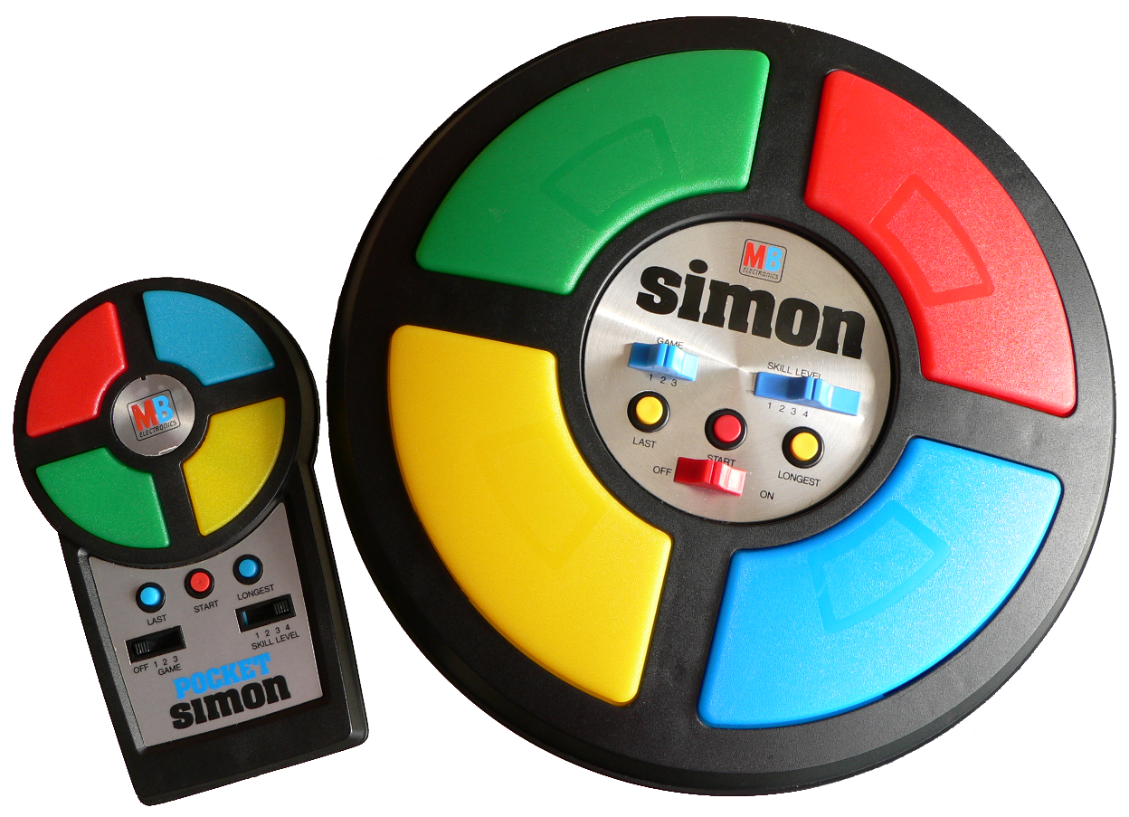 Simon Vintage Memory Game - Simon - Pin
